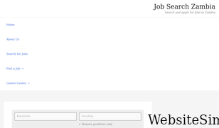 jobsearchzm.com Screenshot