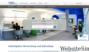 jobvoting.de Screenshot
