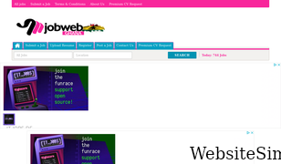 jobwebghana.com Screenshot