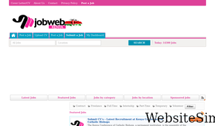 jobwebkenya.com Screenshot