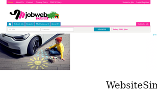 jobwebzambia.com Screenshot