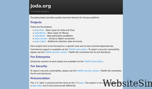 joda.org Screenshot