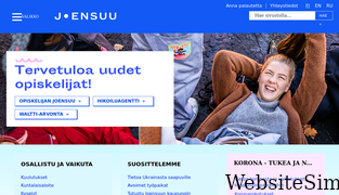 joensuu.fi Screenshot