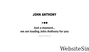 john-anthony.com Screenshot