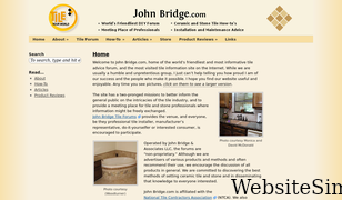johnbridge.com Screenshot
