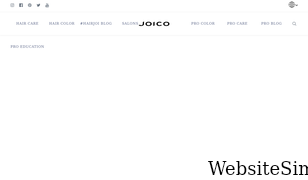 joico.com Screenshot