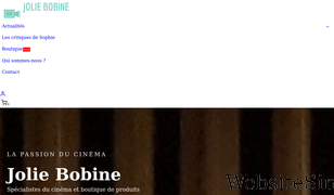 jolie-bobine.fr Screenshot