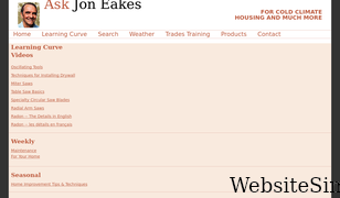 joneakes.com Screenshot