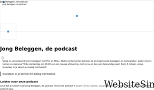 jongbeleggendepodcast.nl Screenshot