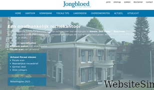 jongbloed-fiscaaljuristen.nl Screenshot