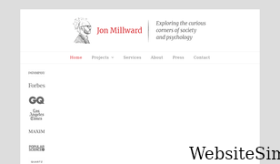 jonmillward.com Screenshot