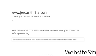 jordanthrilla.com Screenshot