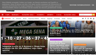 jornaldestaquebaixada.com Screenshot