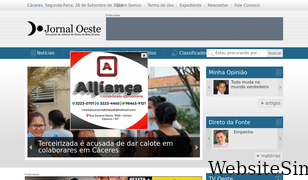 jornaloeste.com.br Screenshot