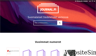 journal.fi Screenshot