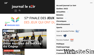 journallesoir.ca Screenshot