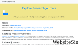 journalsearches.com Screenshot