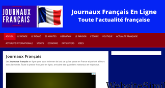 journauxfrancais.net Screenshot