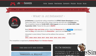 js13kgames.com Screenshot