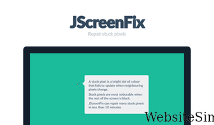 jscreenfix.com Screenshot