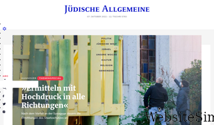 juedische-allgemeine.de Screenshot