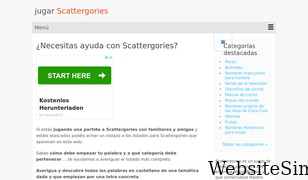 jugarscattergories.com Screenshot