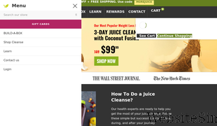 juicefromtheraw.com Screenshot