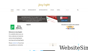 juicyenglish.com Screenshot