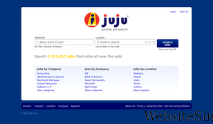 juju.com Screenshot