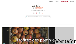 jujube-en-cuisine.fr Screenshot