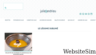 julieandrieu.com Screenshot