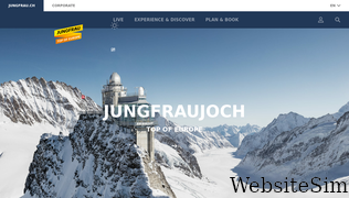 jungfrau.ch Screenshot