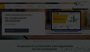 jungheinrich.com Screenshot