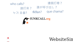 junkcall.org Screenshot