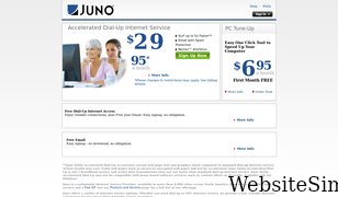 juno.com Screenshot