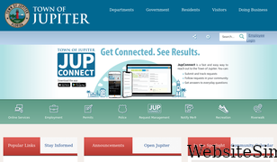 jupiter.fl.us Screenshot