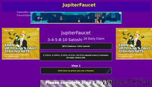 jupiterfaucet.com Screenshot