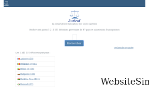 juricaf.org Screenshot