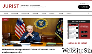 jurist.org Screenshot