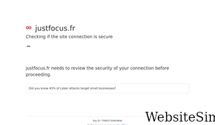justfocus.fr Screenshot