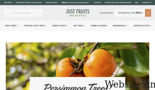 justfruitsandexotics.com Screenshot