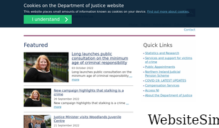 justice-ni.gov.uk Screenshot
