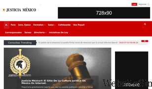 justiciamexico.mx Screenshot