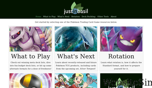 justinbasil.com Screenshot
