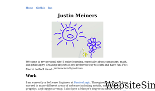 justinmeiners.github.io Screenshot