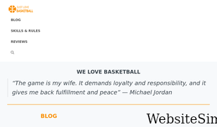 justlovebasketball.com Screenshot