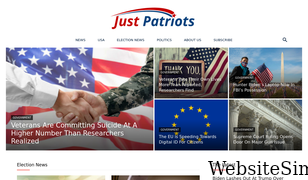 justpatriots.com Screenshot