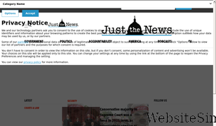 justthenews.com Screenshot