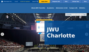 jwu.edu Screenshot
