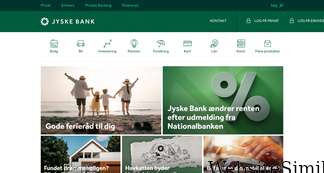 jyskebank.dk Screenshot
